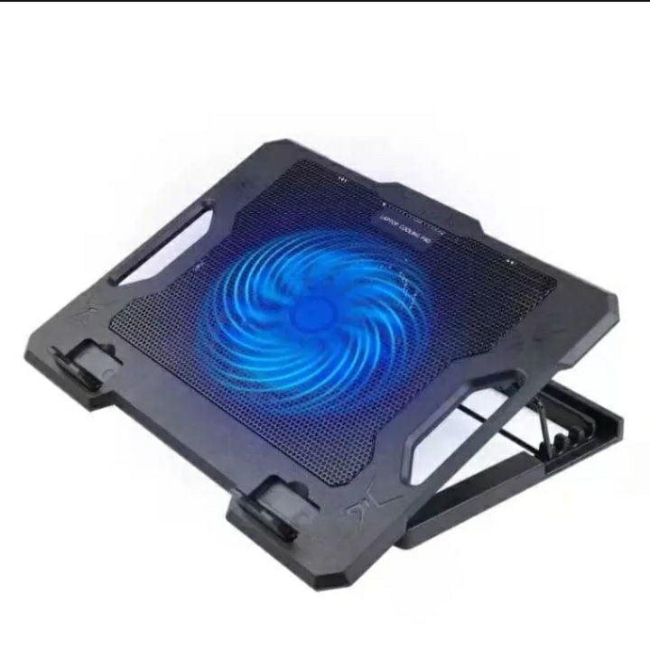 Laptop Cooling pad s100 - for Laptop up to 17 " - adjustable heights - one fan