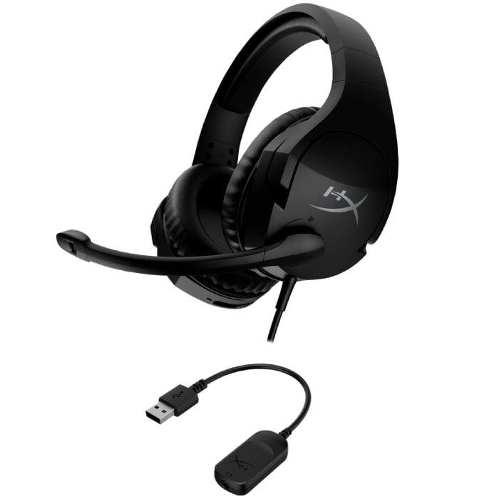 HyperX Cloud Stinger S - wired Gaming Headset - 50mm Dynamic Driver- 4P4F1AA - HyperX Virtual 7.1 Surround Sound -Dynamic, 50mm with neodymium magnets - Over ear, circumaural, closed back form factor HyperX Cloud Stinger S - wired Gaming Headset - 50mm Dynamic Driver- 4P4F1AA - HyperX Virtual 7.1 Surround Sound -Dynamic, 50mm with neodymium magnets - Over ear, circumaural, closed back form factor