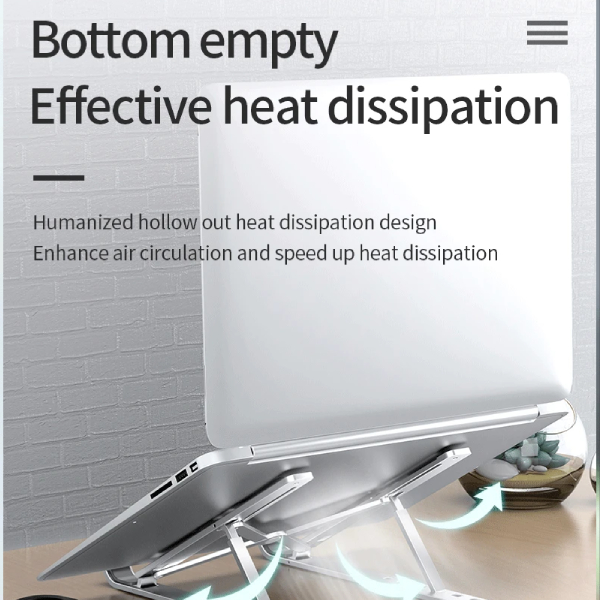 Portable Foldable Laptop Stand N3 - Aluminum Alloy