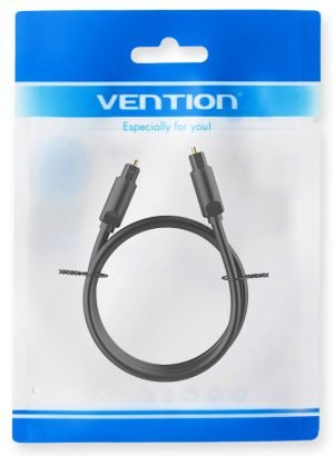 Vention Optical Fiber Audio Cable 1.5M Black BAEBG - Image 3