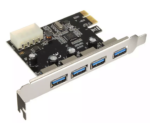 PCI Express 4 Port USB 3.0 Card - Image 2