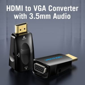 Vention HDMI Male to VGA Female Converter with 3.50mm Audio AIDB0 - Image 4