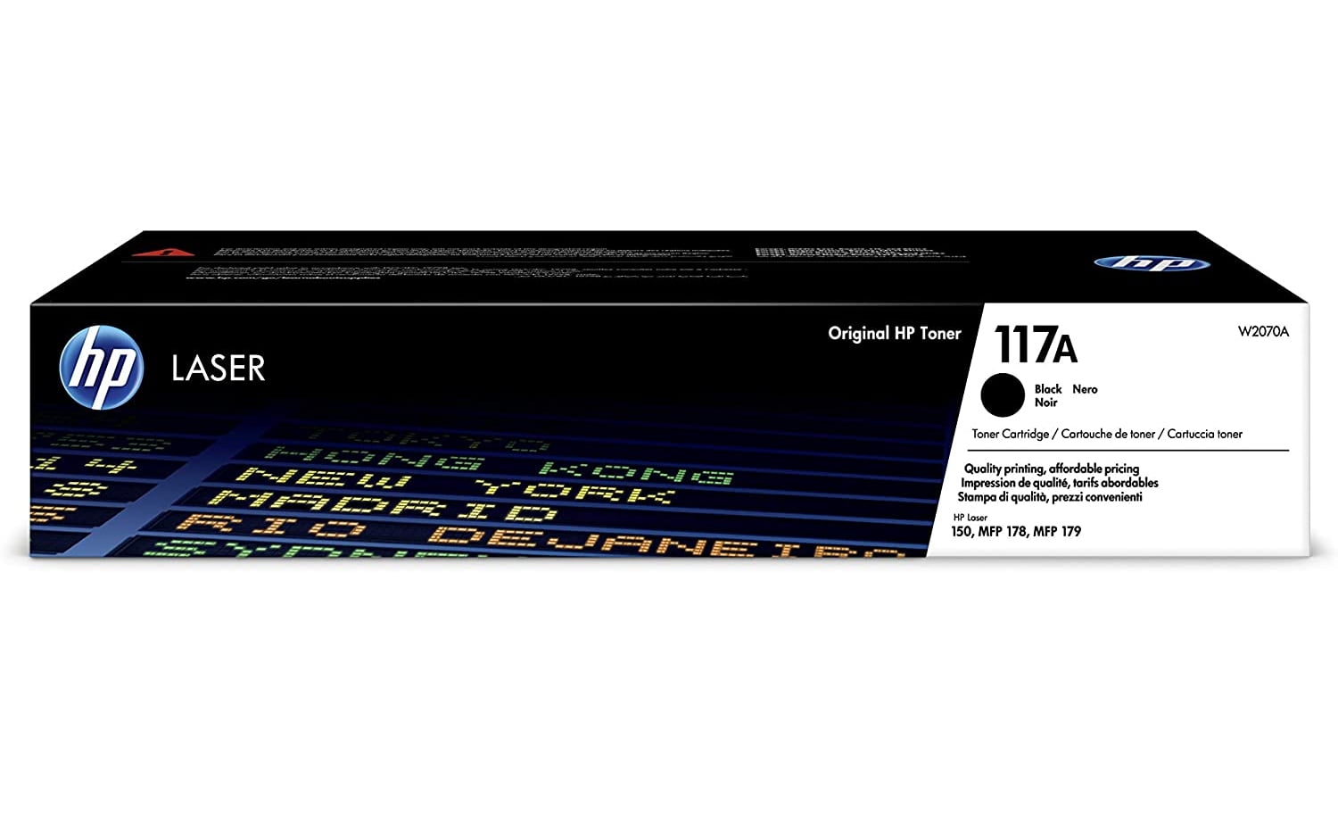 Hp 117a Black Original Laser Toner Cartridge W70a Pc Circle