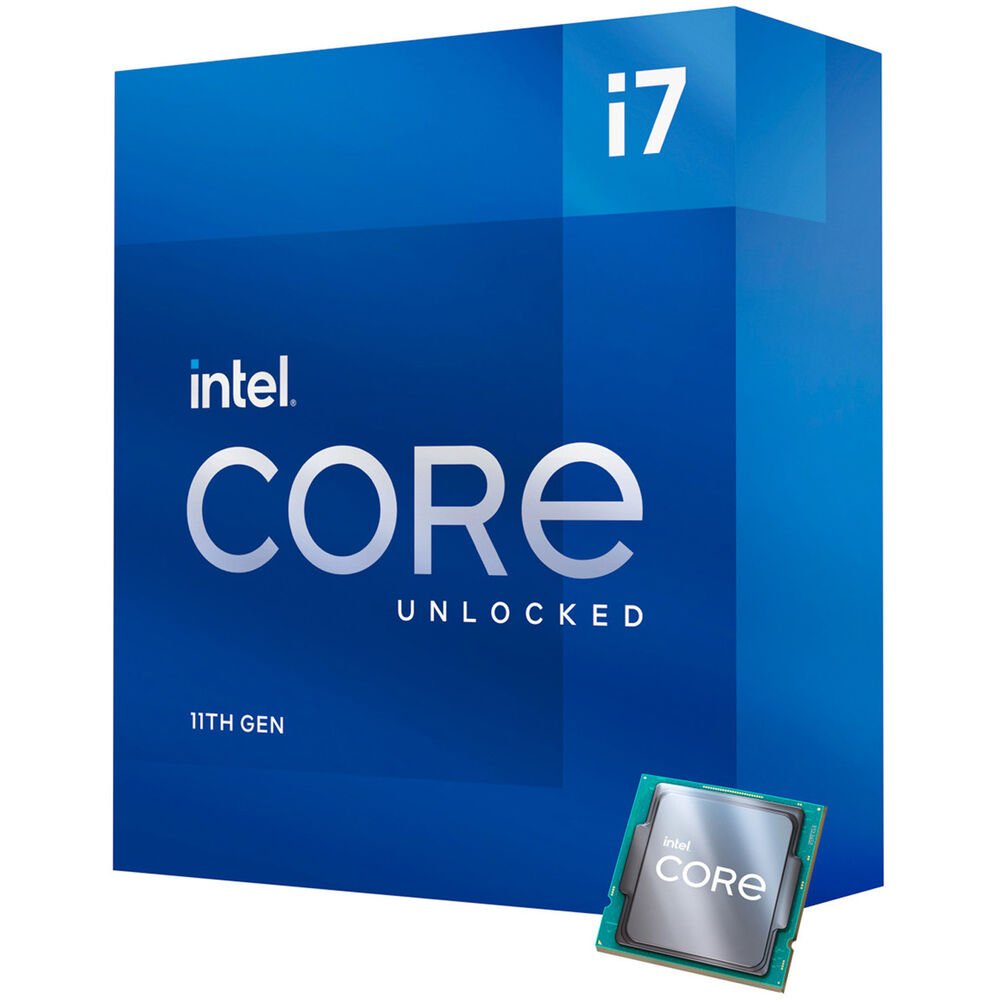 Intel Core i7 11700K 11th Gen Processor 3.60 GHz up to 5.00 GHz 8 Cores 16 Threads BX8070811700K