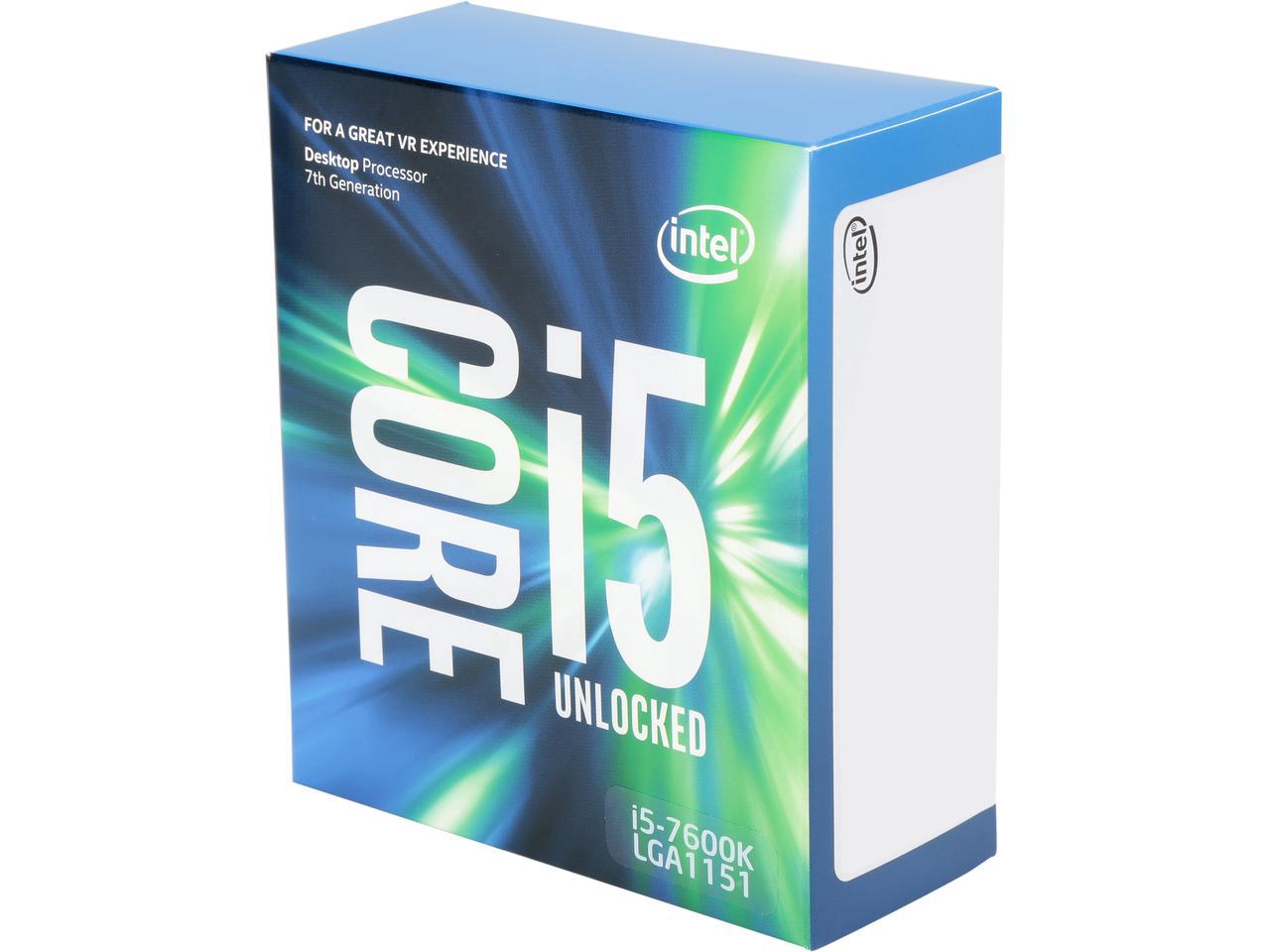 Intel Core i5 7600K Processor 6M Cache up to 4.20 GHz BX80677157600K