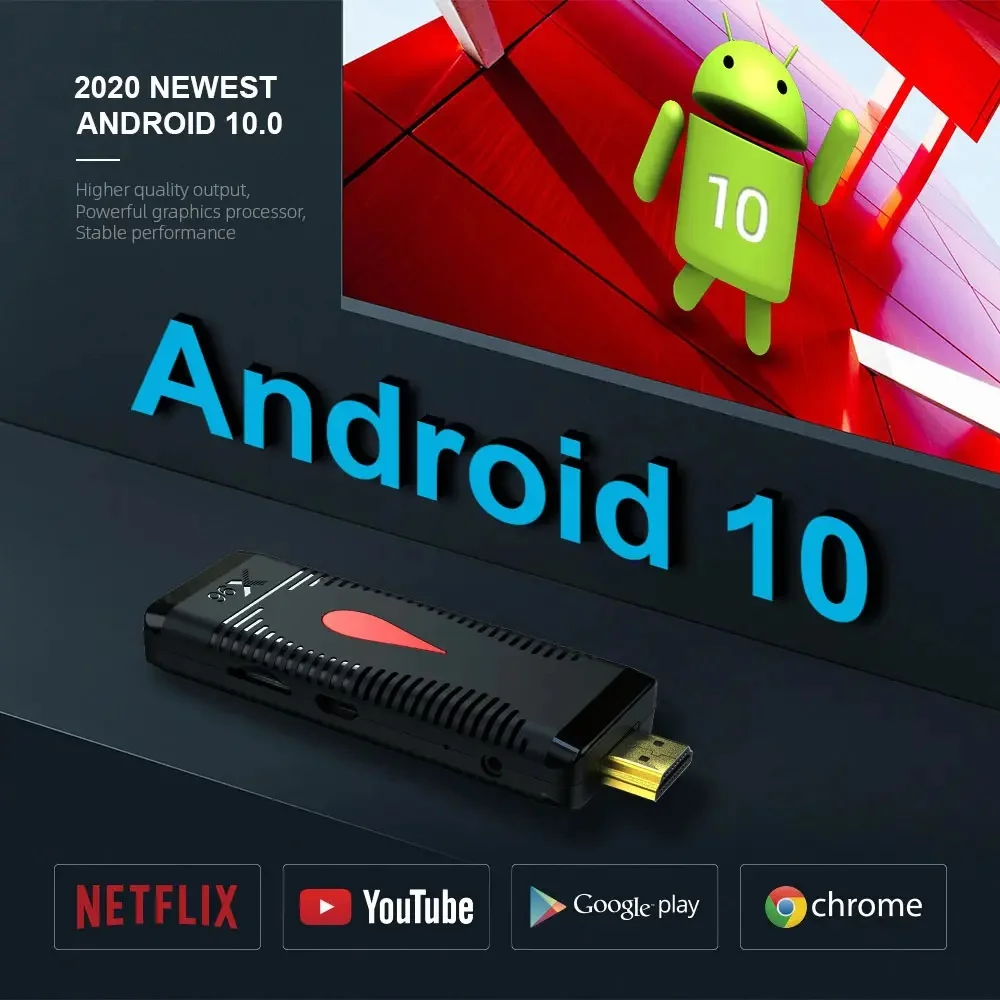 Smart TV Stick ANDROID Dongle X96 S400 { 4K Media Player - Android 10.0 - Allwinner H313 Quad Core - 2.4G Wifi }[ X96 S400 ] - Image 3