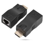 HDMI Extender By Cat-5E/6 Cable To Extend The HDMI Signal To 30 Meter Through Cat5 And Cat6