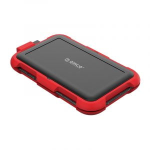ORICO 2.5-Inch Silica Gel Triple-Protection HDD Enclosure (Red) 2799U3-RD - Image 2