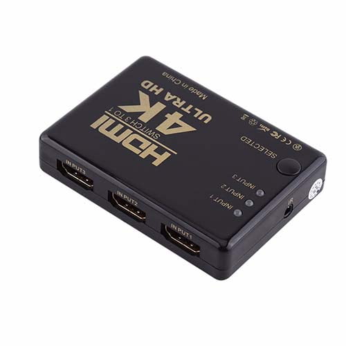 HDMI Switch 3 Port Input to 1 Port Output With Remote [iFSWR-302]