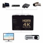 HDMI Switch 3 Port Input to 1 Port Output With Remote [iFSWR-302]