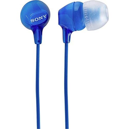 SONY In-Ear Headphones with Mic 3.5mm Jack / Blue (MDREX15AP L)