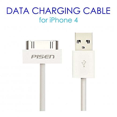 PISEN iPhone 4 (iPad 2/3) 30-pin 800mm USB Cable AP01-800