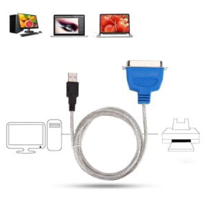 USB IEEE 1284 (DB36) Female Port Parallel Printer Print Converter Cable (1.5M) - Image 3