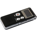 Digital Audio Voice Recorder Steel Dictaphone MP3 Player Perfect for Recording Interviews and Meetings, Students Learning - [GH-609]