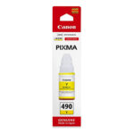 Canon Pixma INK GI-490 PGB Y Yellow Original Ink Refill