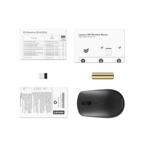 Lenovo 400 Wireless Mouse Black (WW) [GY50R91293] - Image 8