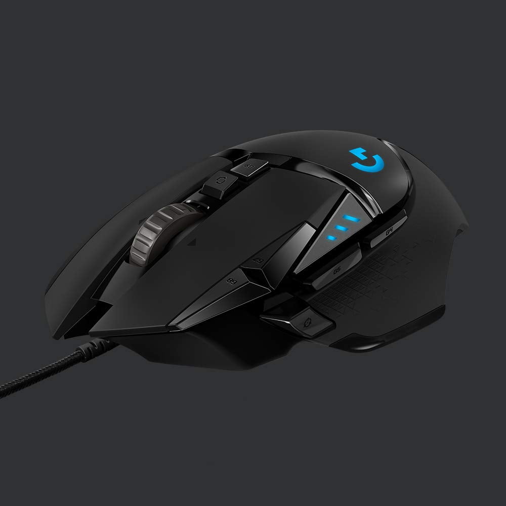 Logitech G502 Hero High Performance Gaming Mouse – Kryptonite