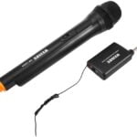 WEISRE WIRELESS MICROPHONE SYSTEM VHF Black {DM-3308A}