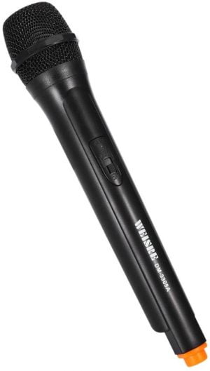 WEISRE WIRELESS MICROPHONE SYSTEM VHF Black {DM-3308A} - Image 3