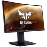 ASUS TUF VG24VQ 24" FHD 144Hz FreeSync Curved Gaming 1920 x 1080 Full HD Resolution , 1ms MPRT Response Time , 144Hz Refresh Rate , 2 x HDMI (1.4), DisplayPort (1.2) - [VG24VQ]