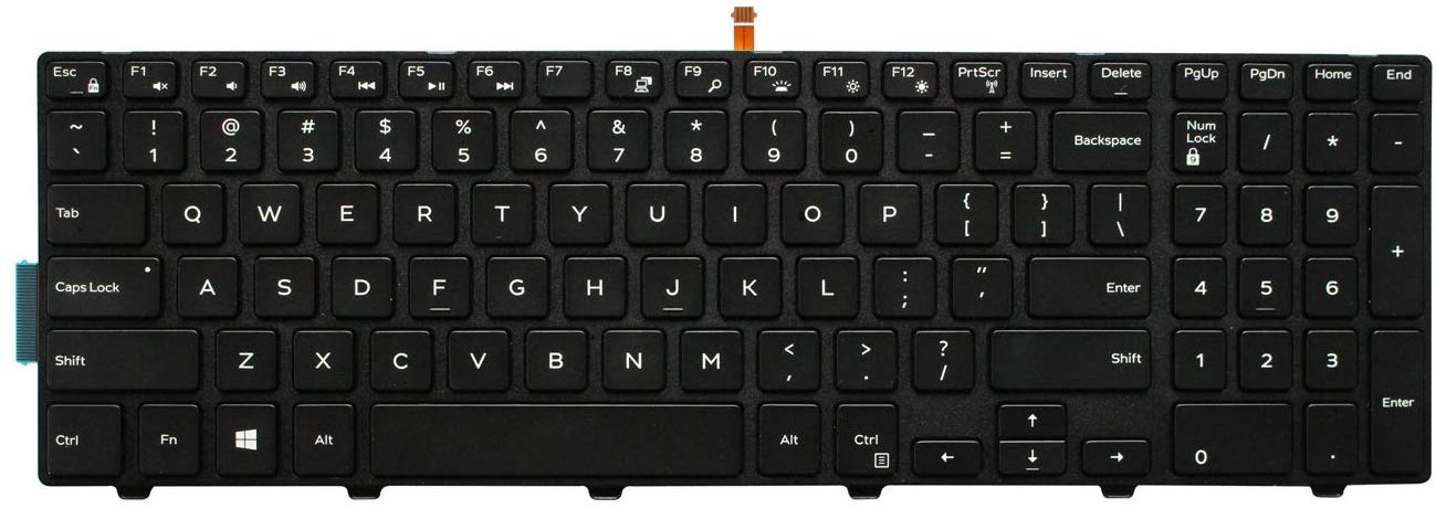 Laptop Keyboard for DELL Inspiron 15 3541 3542 3543 5542 5545 5547 5551 5552 5555 5557 5558 5559 5759 7557 AR Arabic 0WVT2N WVT2N MP-13N73A0-442 SG-63510-XUA SN7234 New and Original 