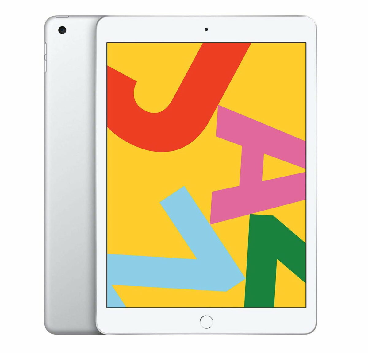 Apple iPad 7th Generation (2019) (10.2-inch // Storage: 32GB // A10 Fusion chip // Wi-Fi // IOS-13.1 // Silver) [MW752LL/A] - Image 1