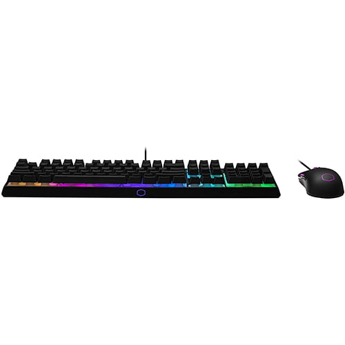 Cooler Master MS110 Combo with Mem-chanical Gaming Keyboard (EN/AR) and Gaming Mouse with Optical Sensor - [MS110]