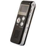 Digital Audio Voice Recorder Steel Dictaphone MP3 Player Perfect for Recording Interviews and Meetings, Students Learning - [GH-609]