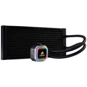 CORSAIR Hydro Series™ H115i RGB PLATINUM 280mm Liquid CPU Cooler - [CW-9060038-WW]