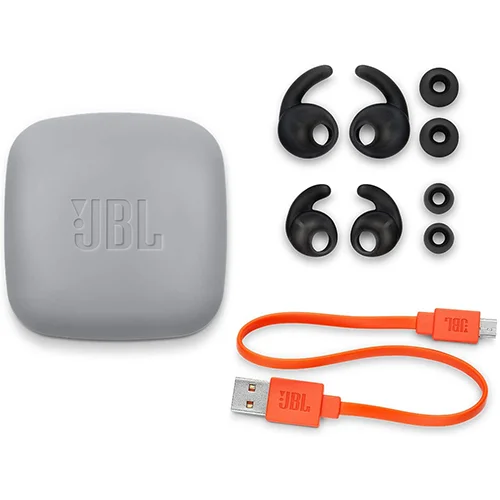 JBL REFLECT CONTOUR 2 SECURE FIT WIRELESS SPORT HEADPHONES  (JBLREFCONTOUR2BLK) - PC Circle