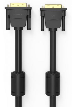 Vention DVI (24+1) Male to Male Cable 1.5M Black [EAABG] - Image 3