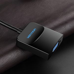 Vention DP to VGA Converter 0.15M Black - [HBFBB] - Image 2