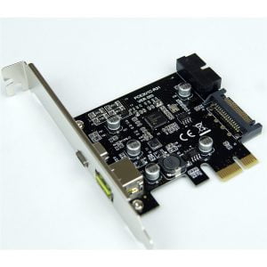 PCI to USB 3.1 Type-C and Quick Charging Port,PCI Express Card with 15-Pin SATA Power Connector and 19-Pin Connector Superspeed 5 Gbps for Windows 7/8/8.1/10 & 32-64Bit LINUX - Image 8