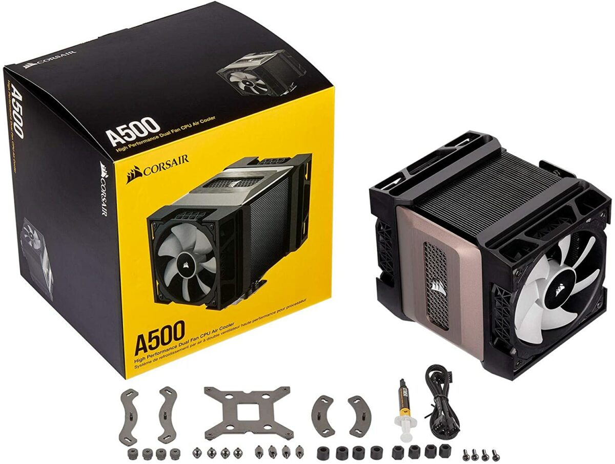 Corsair A500 High Performance Dual Fan CPU Cooler - [ CT-9010003-WW ] - Image 4
