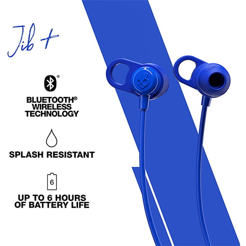 Skullcandy Jib Plus in-Ear Earphone Wireless with Activate Assistant (BLUE) - [ SKU-S2JPW M101 ]