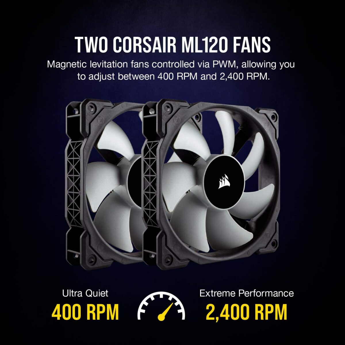 Corsair A500 High Performance Dual Fan CPU Cooler - [ CT-9010003-WW ] - Image 5
