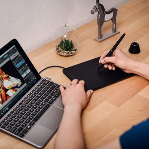 VEIKK Graphic Drawing Tablet VK640 Pen Tablet with Battery-Free Passive Stylus - Image 4