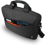 Lenovo Laptop Shoulder Bag T210, 15.6-Inch Laptop or Tablet, Sleek, Durable and Water-Repellent Fabric, Lightweight Toploader, Business Casual or School (Black) - [GX40Q17229] - Image 4