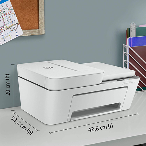 HP Printer DeskJet Plus 4120 All-in-One Multi-task with Wireless Printing - [ 3XV14B ]