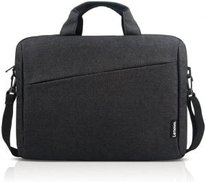 Lenovo Laptop Shoulder Bag T210, 15.6-Inch Laptop or Tablet, Sleek, Durable and Water-Repellent Fabric, Lightweight Toploader, Business Casual or School (Black) - [GX40Q17229] - Image 2