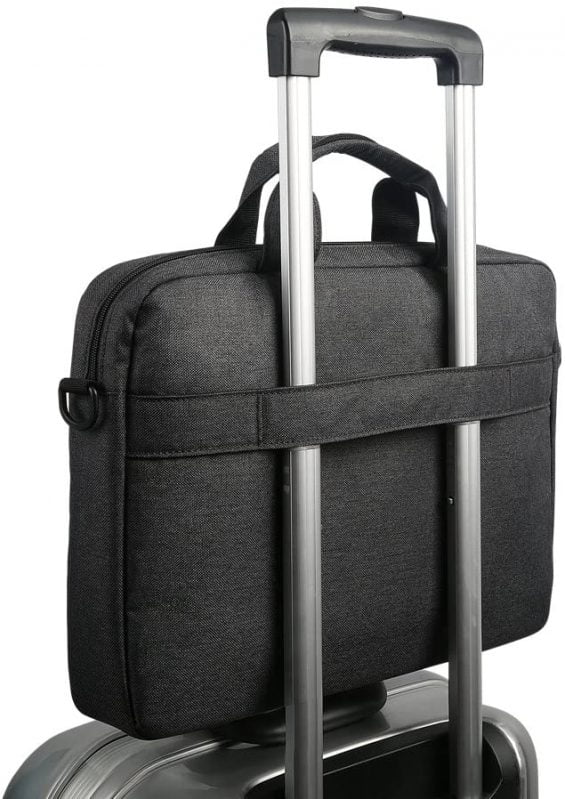 Lenovo Laptop Shoulder Bag T210, 15.6-Inch Laptop or Tablet, Sleek, Durable and Water-Repellent Fabric, Lightweight Toploader, Business Casual or School (Black) - [GX40Q17229] - Image 5