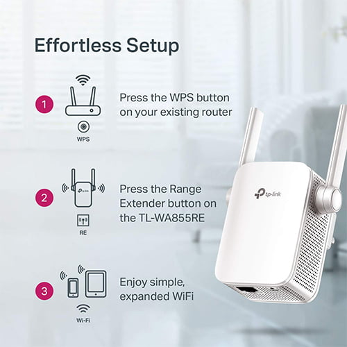 tp-link 300Mbps Wifi Range Extender [TL-WA855RE]