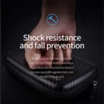 ORICO 2.5inch Hard Disk Box Protection Bag Waterproof and Shockproof Package,Multi-Function Digital Accessories Data Cable Charging Treasure Storage Bag-Black - [PHM-25-BK-EP]
