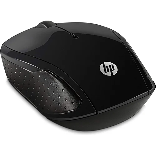 HP Wireless Mouse 200 { 1000 dbi / 2.4GHz wireless connection / black color } X6W31AA