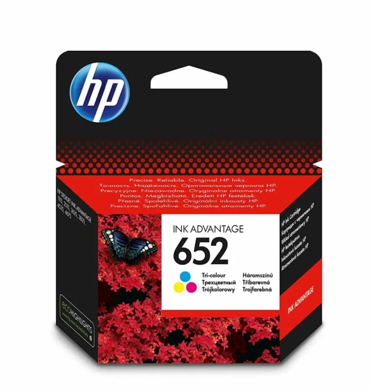 HP 652 Tri-color F6V24AE