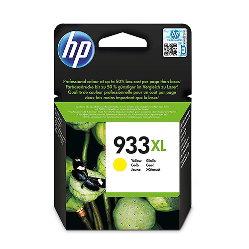 HP 933XL High Yield Yellow Original Ink Cartridge CN056AE