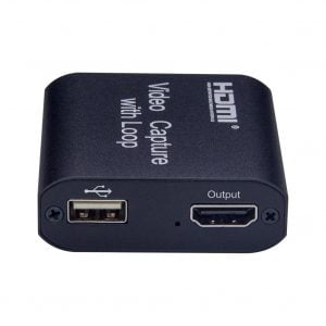 External Graphics Capture Card HDMI to USB 2.0 4K input FHD output (1080p/30fps) / Video Recorder Box For Live Streaming / HDMI Digital Converter / video capture with loop out - Image 6