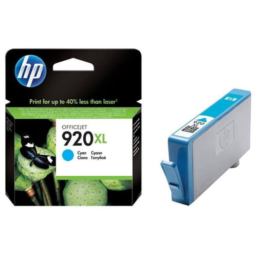HP 920XL High Yield Cyan Original Ink Cartridge CD972AE