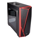 Corsair Carbide Series SPEC 04 Mid Tower Gaming Case Black/Red CC-9011107-WW