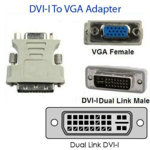 DVI-I Male to VGA Female Adapter Converter - Image 4
